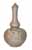 09000063: Vase moulé en terre cuite D15*29cm
